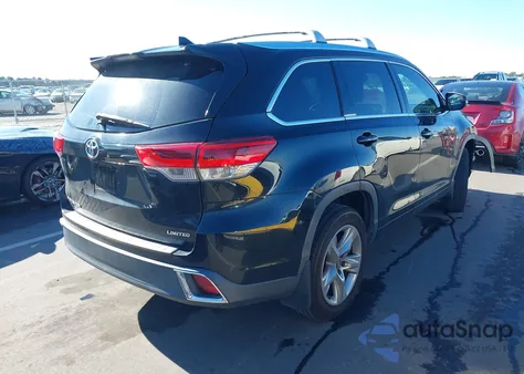 2017 Toyota Highlander Limited из США, поврежденный, VIN 5TDYZRFH4HS192266
